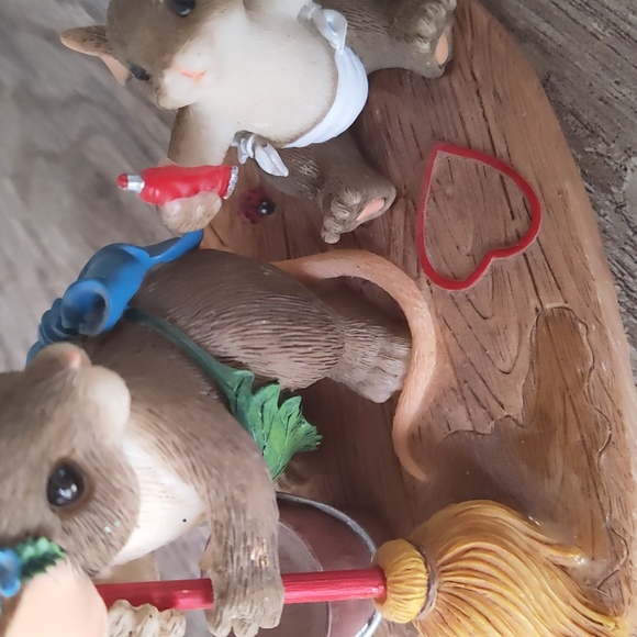 Charming tails "You can't wash away my love" figurine - Picture 3 of 4